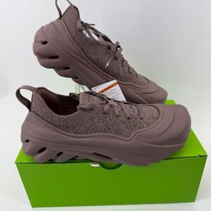 Crocs Echo Surge Mules Clogs Truffle Multi Unisex Knit Slip On Shoes size M9 W11